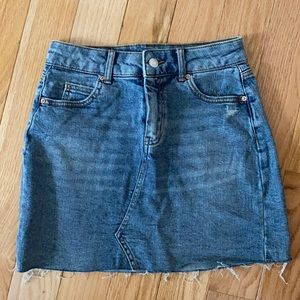 Denim Skirt
